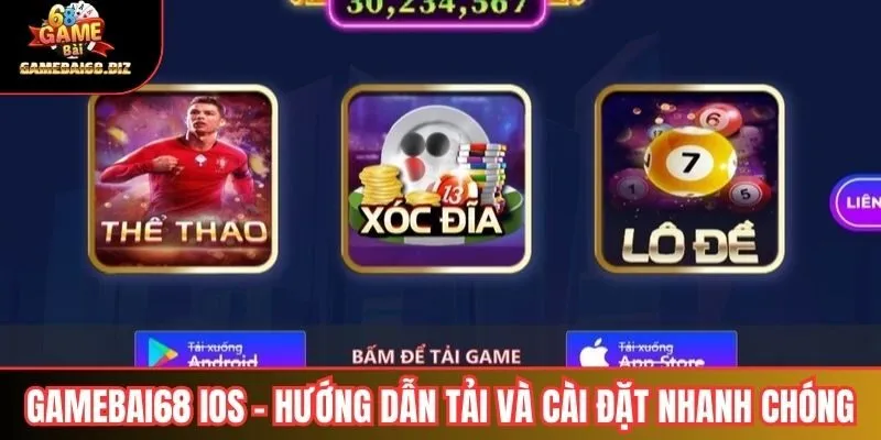 Gamebai68 IOS
