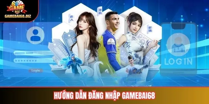 Hướng dẫn đăng nhập Gamebai68
