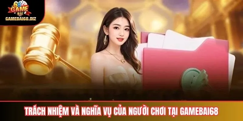 Trách nhiệm và nghĩa vụ của người chơi tại Gamebai68