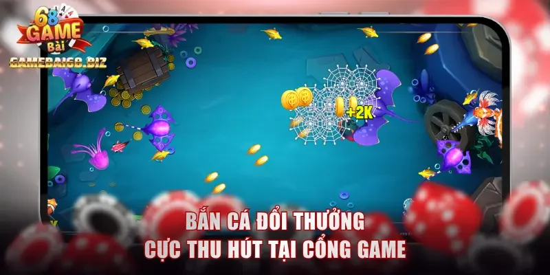 Bắn Cá Đổi Thưởng Lôi Cuốn, Săn Thưởng Thuận Tiện 24/24 1 Bắn cá đổi thưởng cực thu hút tại cổng game