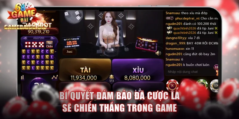 Bí quyết đảm bảo đã cược là sẽ chiến thắng trong game