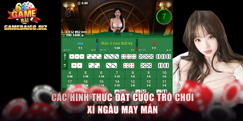 Các hình thức đặt cược trò chơi xí ngầu may mắn