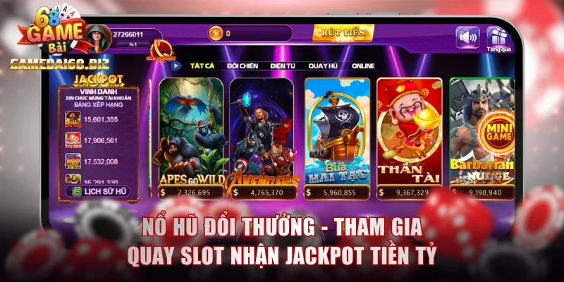 Nổ hũ đổi thưởng
