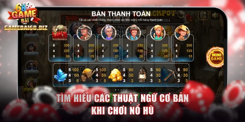Tìm hiểu các thuật ngữ cơ bản khi chơi nổ hũ